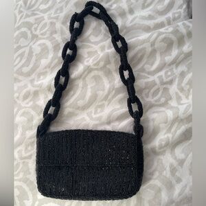 Anthro shoulder bag. Only worn once.